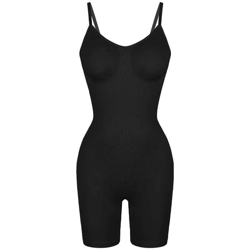 Body sculptant sans couture Épure porté, coloris Noir